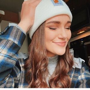 WHITE CARHARTT Beanie NWT